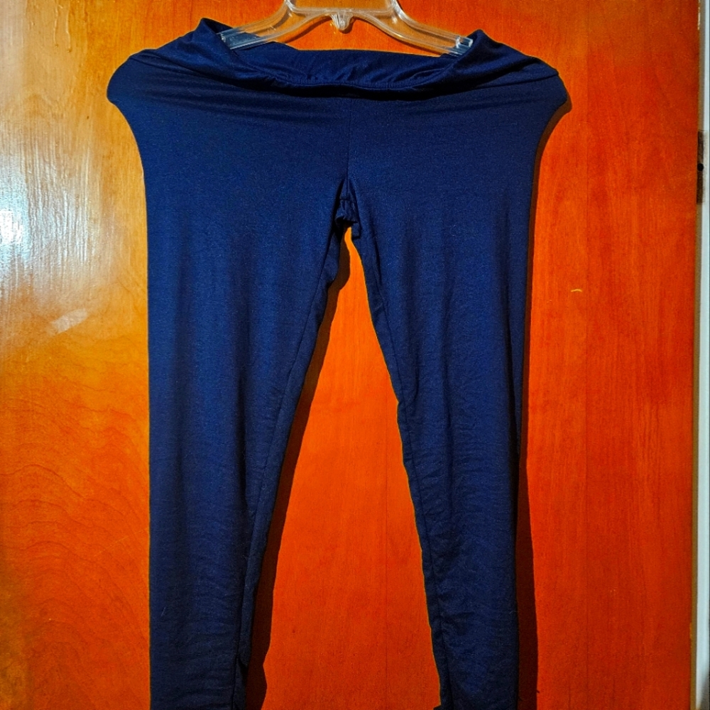 Women's Navy Blue Leggings